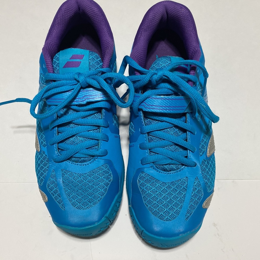 Babolat Propulse 4 all court Kompressor BKE & purple tennis shoe size 6.5 - Picture 5 of 13